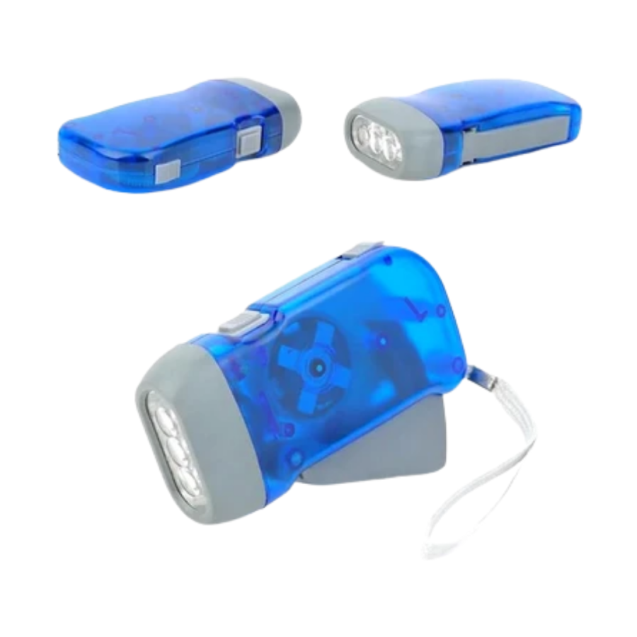 Self-Charging Flashlight Battery-free Dynamo 3 LED Portable Self-Charging Flashlight Battery-free Dynamo 3 LED Portable