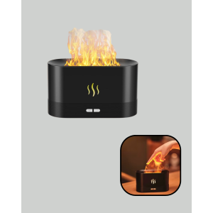 Controlled Flame View LED Air Humidifier Steam Machine