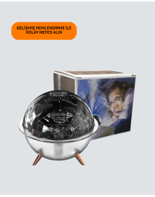 Projection Humidifier Night Light with Cosmic Light Effect