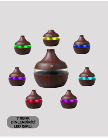 Aroma Steam Machine with 7 Colors Relaxing LED Lights
