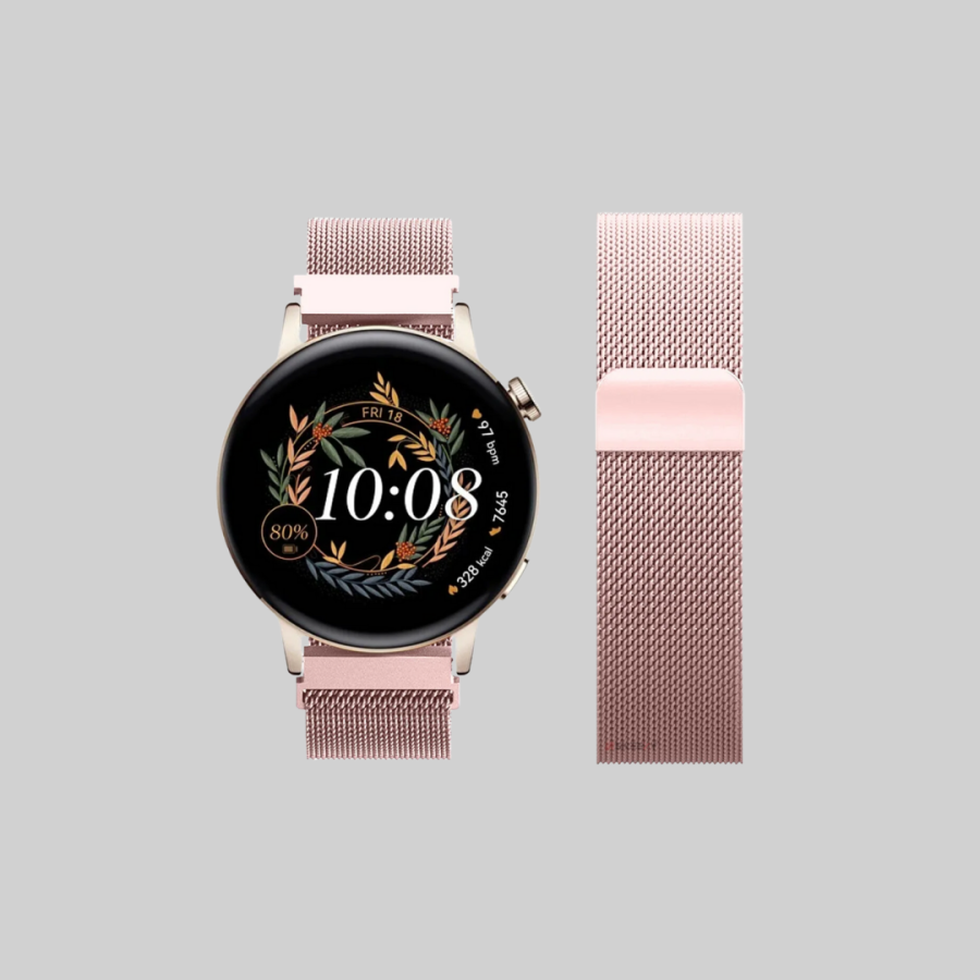 Full Screen Smart Watch with Wireless Charging – Turkish Language Support and Long Battery Life