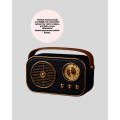 Nostalgic Retro Radio – Stylish Design with Bluetooth, USB and FM