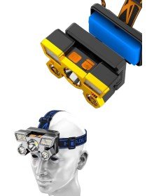 Flashlight Super Head Lamp 4 Modes 5 LED Head Torch
