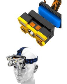 Flashlight Super Head Lamp 4 Modes 5 LED Head Torch