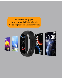 Smart Bracelet – Heart Rate, Sleep, Pedometer and Notification Tracking