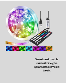 10 Meters Phone Controlled Smart Strip Led USB RGB Controlled