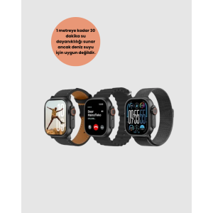 AMOLED Screen 49mm Ultra Design Smart Watch with 3 Bands AMOLED Screen 49mm Ultra Design Smart Watch with 3 Bands