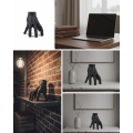 3D Decorative Black Hand Object 17x16 cm Gothic and Modern Accessory