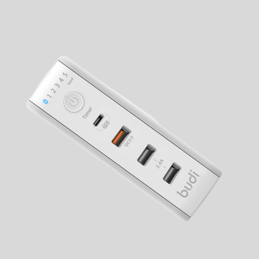 Time Control Charger 30W Fast Charging and Multiple USB Outputs