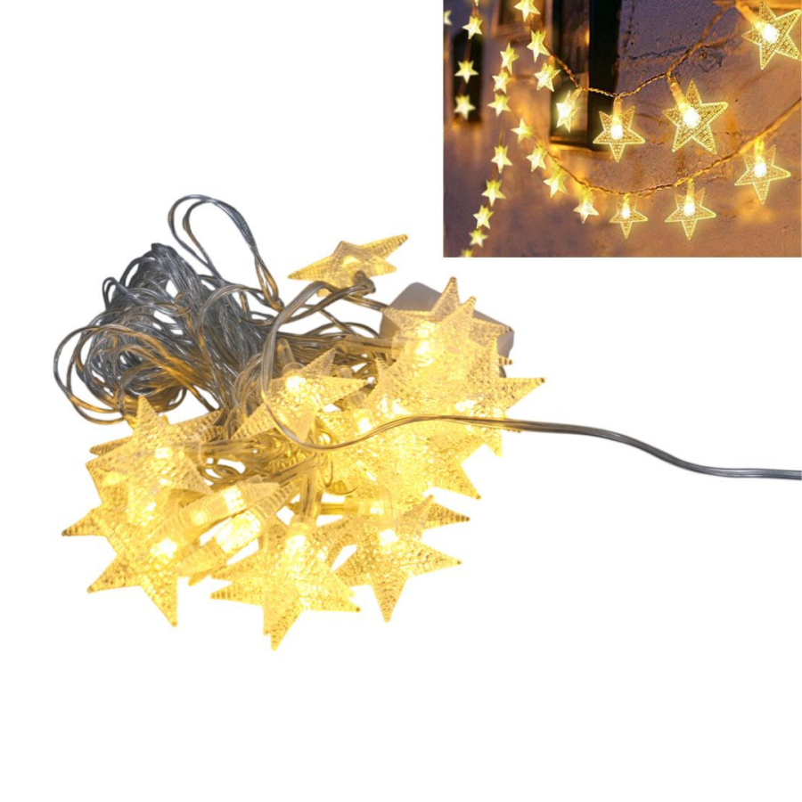 20 Star LED Strip Light 5W Power Indoor Party and Showcase Decoration