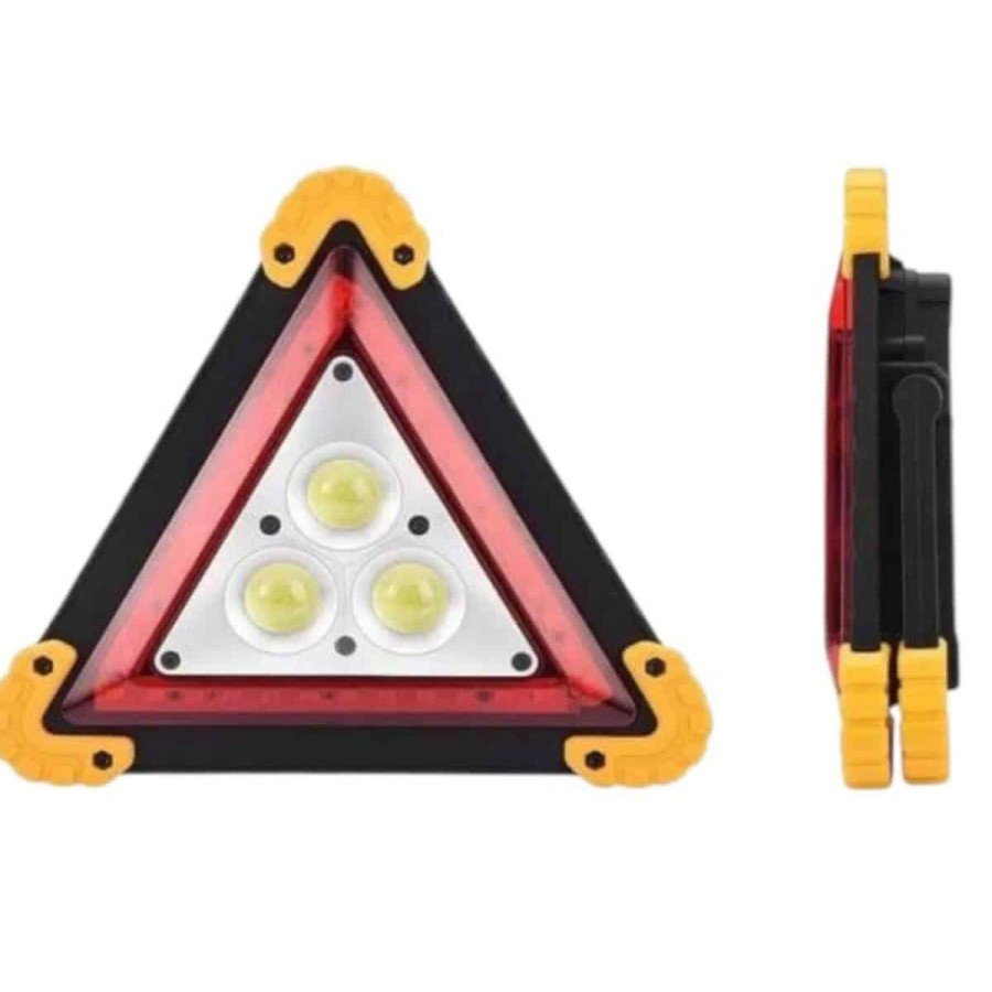 Reflector Illuminated Warning Lamp Rechargeable Multi-Function Illuminated Triangle Reflector Reflector Illuminated Warning Lamp Rechargeable Multi-Function Illuminated Triangle Reflector