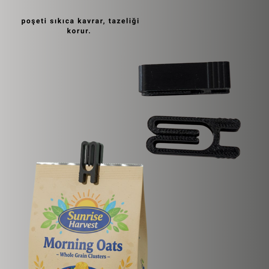 Bag Closing Latch for Chips, Coffee and Pulses, Pack of 10 Bag Closing Latch for Chips, Coffee and Pulses, Pack of 10
