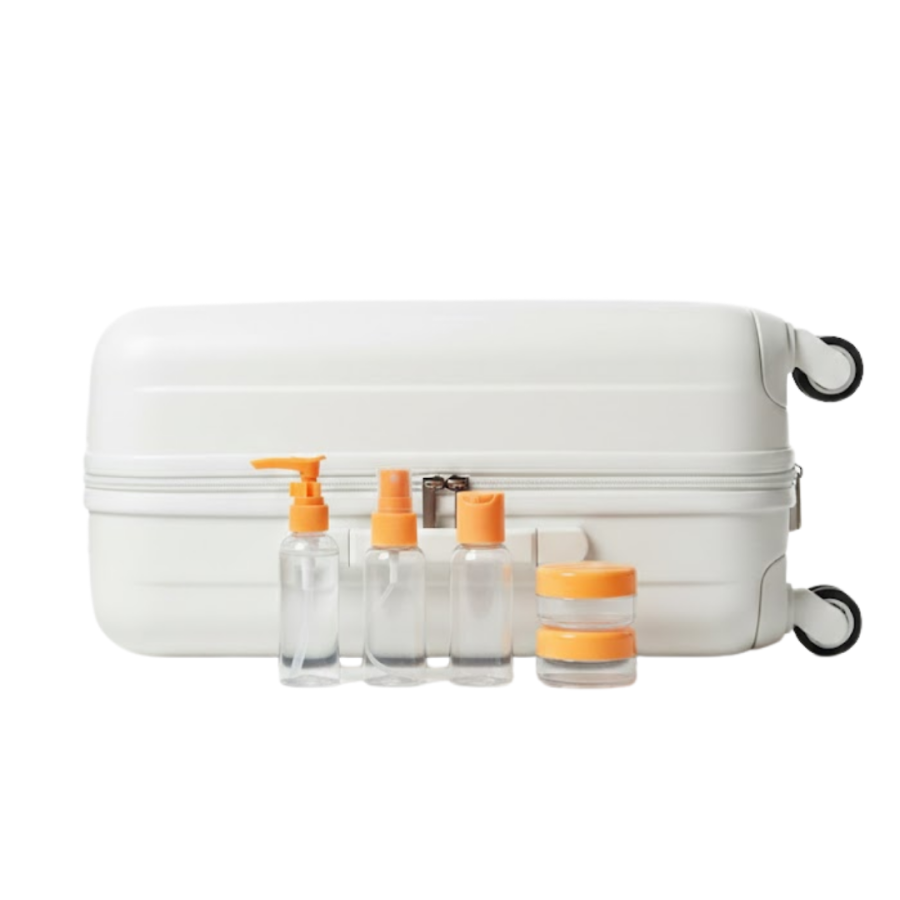 5-PIECE TRAVEL BOTTLE ORANGE