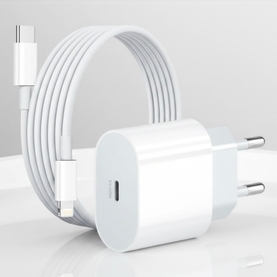 iPhone 12 11 XR XS X 8 Plus 7 20W PD Lightning Fast Charging Adapter