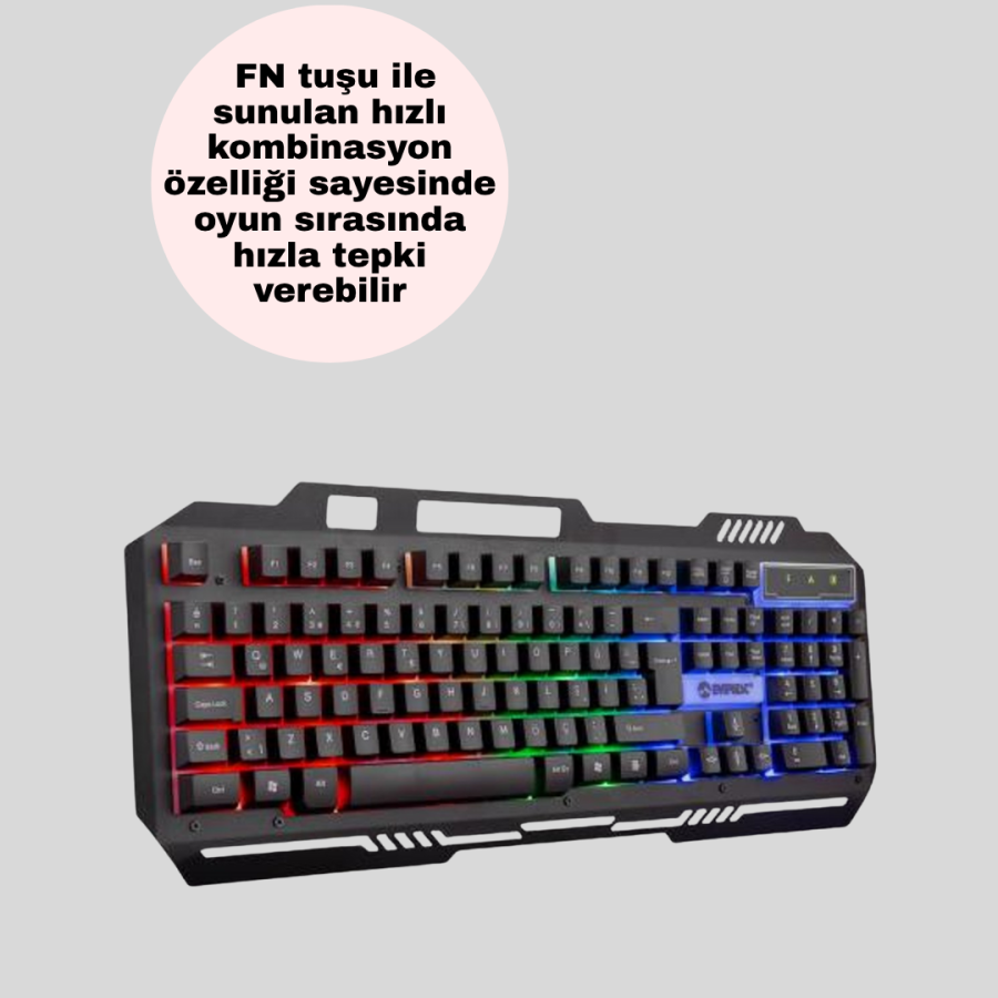 PG8018 LED Backlit Mechanical Keyboard Mouse – Superior Performance in Games