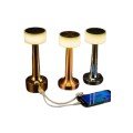 Gold Color Table and Night Light Touch Rechargeable Table Lamp