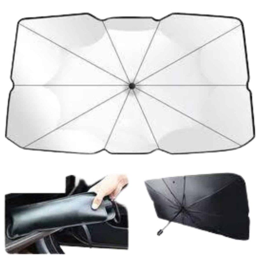 Portable Auto Window Sunshade Foldable Sun Shade Protector Compatible with All Vehicles Portable Auto Window Sunshade Foldable Sun Shade Protector Compatible with All Vehicles