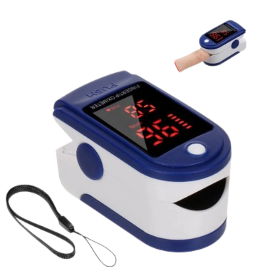 Portable Finger Oximeter Reliable Oxygen Saturation Meter