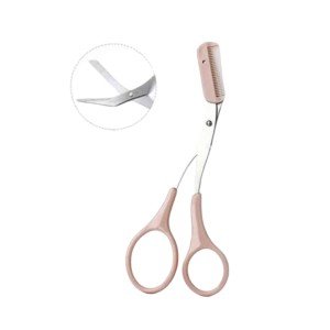 2-Piece Eyebrow Care Set, Eyebrow Scissors with Comb and Eyebrow Razor, Eyebrow Shaper