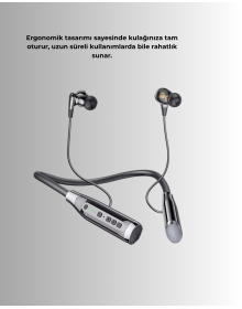 Bluetooth Wireless Headphones – Noise Cancellation, Touch Control, with Charging Case