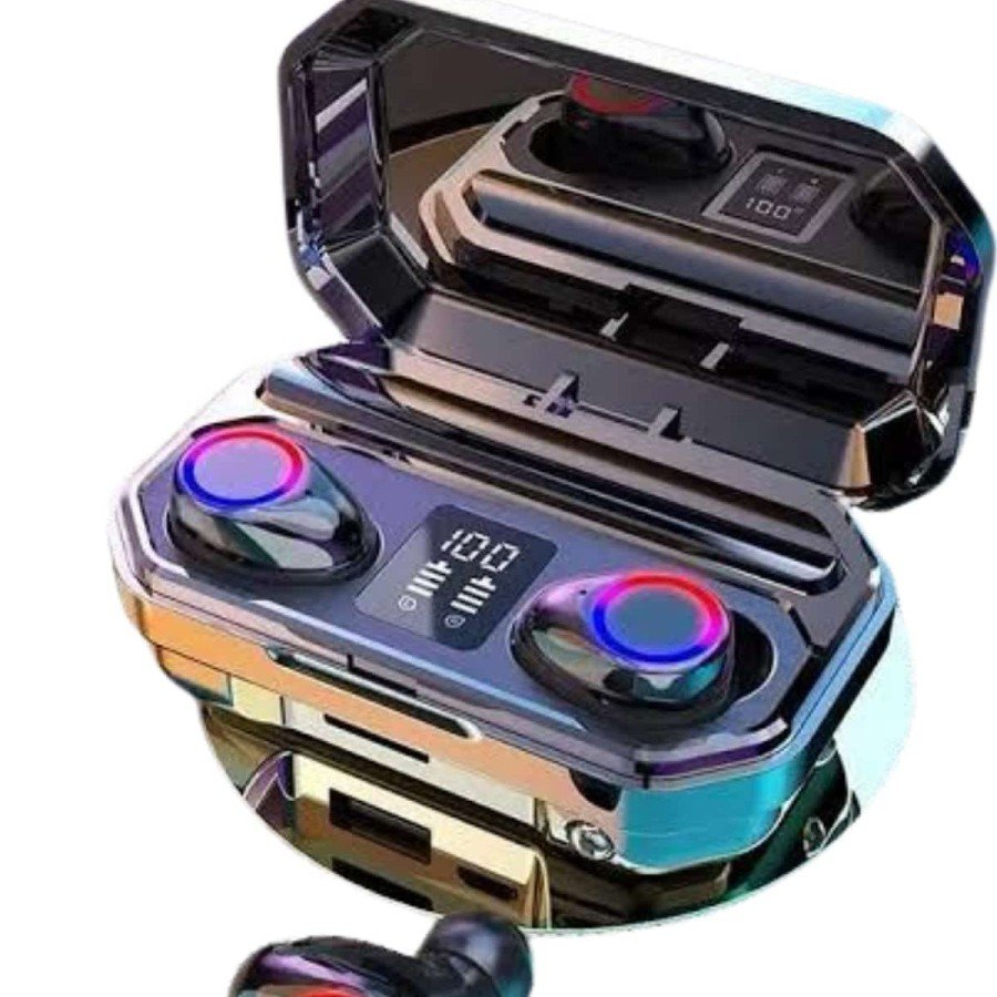Bluetooth Headset Android and IOS Compatible ANC Featured Digital Charging Indicator