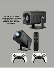 WiFi6 and Bluetooth 5.4 Supported LED Projector - HCS350pro