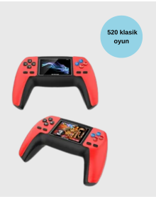 Portable Retro Game Console with 520 Games | P5 GamePad