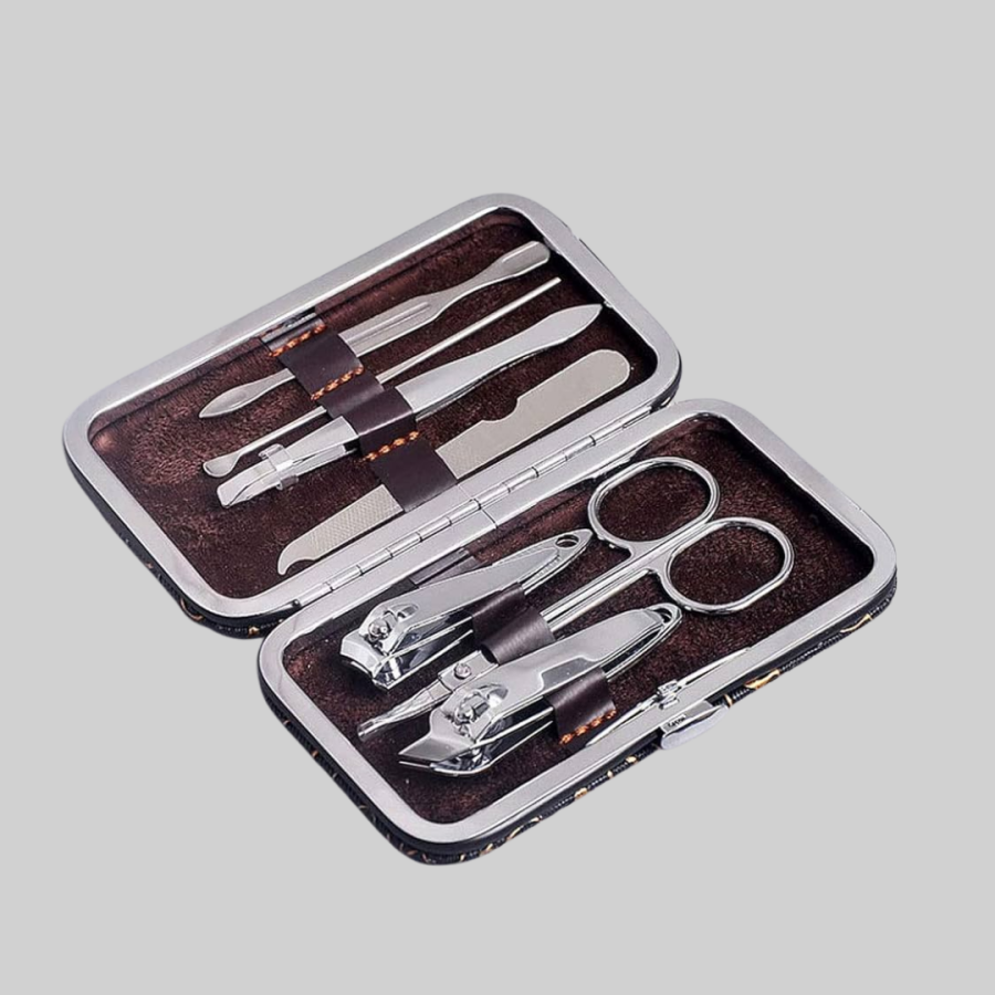 Personal Care Set Consisting of Durable Steel Tools