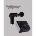 Mini Massage Gun 4 Heads 6 Speed ​​Adjustable
