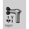 Portable Rechargeable Massage Gun 4 Heads Deep Tissue Massage Tool