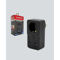 Heat Resistant PC Body Surge Protected Socket 4 USB Heat Resistant PC Body Surge Protected Socket 4 USB