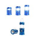 Solar Rechargeable Camping Lamp Solar Powered Sled Camping Lantern Tent Lantern LED Searchlight