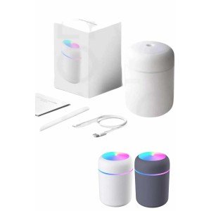 Humidifier LED Lighted Mini Ambient Air Freshener Aromatherapy Steaming Pot