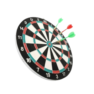 17 Inch Dartboard Set for Home and Office Include 4 Darts