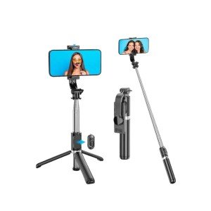 Tripod Selfie Stick Bluetooth Controlled Wireless LED Light Tripod Selfie Stick Bluetooth Controlled Wireless LED Light