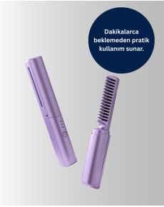 Rechargeable Hair Straightener Comb