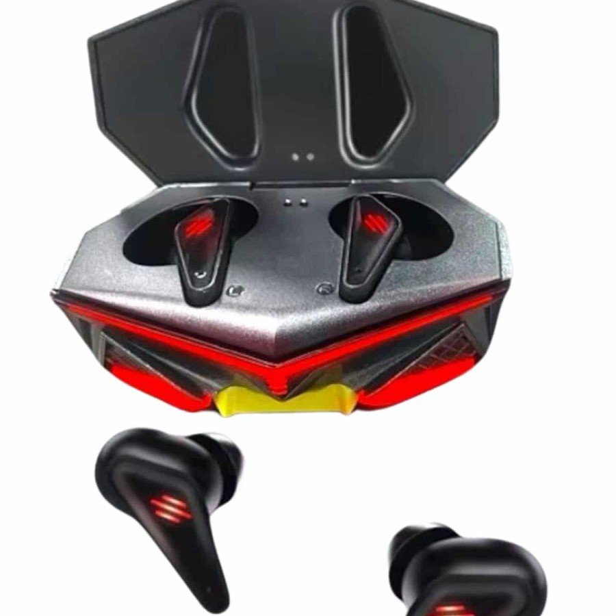 Bluetooth Headset HD Sound Quality Illuminated Metal Case Ios Android Compatible With Microphone