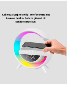 2025 New Series 15W Wireless Charging LED Atmosphere Lamp