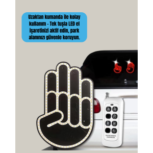 2025 New Series LED Hand Shaped Parking Warning and Safety Device Original