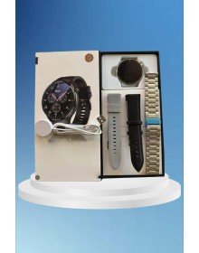 Smart Watch Answering Calls Listening to Music GPS Tracking