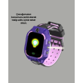 S10 Purple Smart Children s Watch with Location Tracking and Security