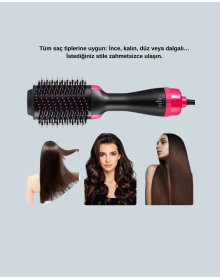 Negative Ion Technology Hair Drying and Styling Brush