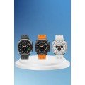 Smart Watch Listening to Music Heart Rate Monitor NFC and GPS Compatible Voice Assistant
