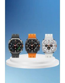 Smart Watch Listening to Music Heart Rate Monitor NFC and GPS Compatible Voice Assistant