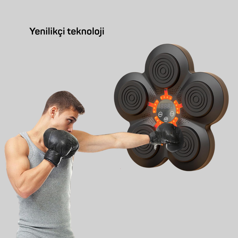 Smart Boxing Training Device with Bluetooth, Light-Targeted Cardio and Fitness Equipment Smart Boxing Training Device with Bluetooth, Light-Targeted Cardio and Fitness Equipment