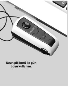 Noise Canceling Fineblue F910 Bluetooth Headphone Clip-on Model