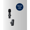 2-Pack Wireless Lavalier Microphone with Lightning Input Double Recording 2-Pack Wireless Lavalier Microphone with Lightning Input Double Recording