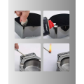 Metal Ashtray with Lighter Table Top Stylish Design
