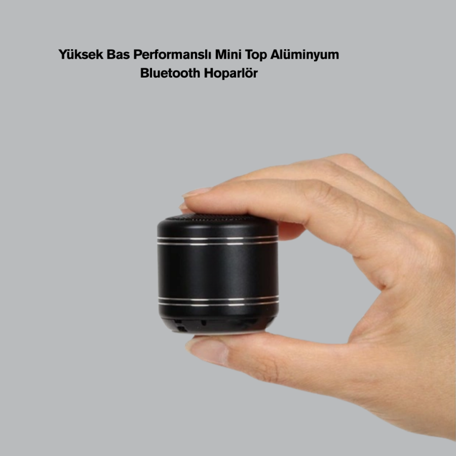 Portable Cylinder Design Bluetooth 5.0 Speaker High Bass Performance