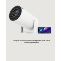Home Projector with Wireless and Wired Connection Options